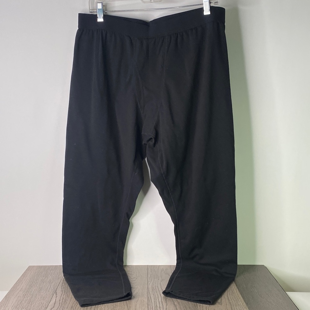 RedHead Black Men's Size XL Long John Under Layer - 1362